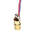 Farhop 5 Volt 5mW 650nm Red Dot Laser Diode Module, 6 Pieces