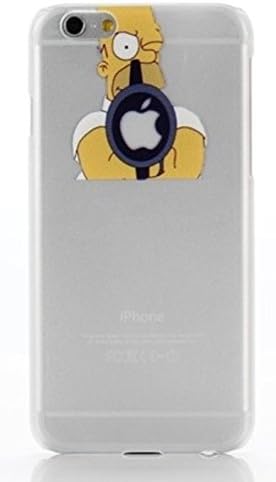 Phone Kandy® Clear Transparent TPU Ultra Thin Silicone Case & Screen Guard (iPhone 7 Plus (5.5 inch), Gun)