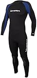 Lemorecn Mens Wetsuits Jumpsuit Neoprene 3/2mm and 5/4mm Full Body Diving Suit for Men and Women