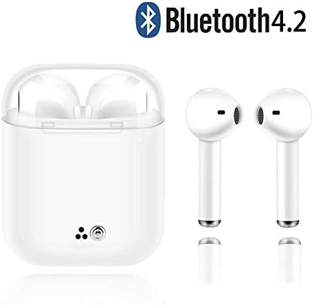 THEW Bluetooth Headset,Sports Headset in-Ear Headphones Noise Reduction Headset Mini Headset, HiFi Headset with Microphone for iPhone Airpod & Other Smart Phone