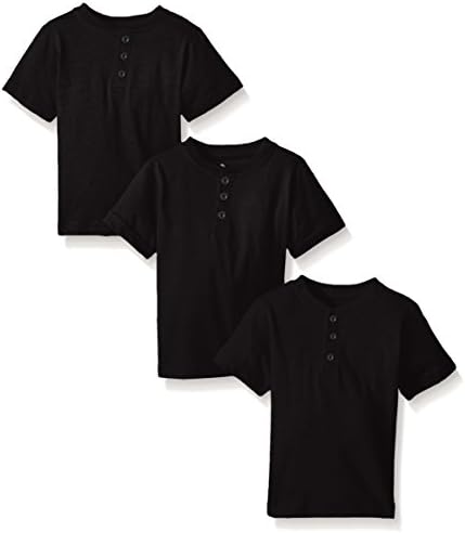 American Hawk Boys 3 Piece Pack Henley Shirt