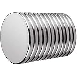 REALTH Magnets Disc Neodymium Strong Permanent Rare Earth Magnetic Blocks for Fridge Office Science Project Building and Craf