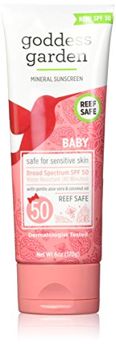 Goddess Garden Baby Spf 50 Mineral Sunscreen Lotion For Sensitive Skin 6 Oz Tube Reef Safe Clear Zinc Oxide Broad Spectrum Water Resistant Non Nano Vegan Leaping Bunny Certified Cruelty Free Buy Online In Goddess Garden Baby Spf 50 Mineral Sunscreen Lotion For Sensitive Skin 6 Oz Tube Reef Safe Clear Zinc Oxide Broad Spectrum Water Resistant Non Nano Vegan Leaping Bunny Certified Cruelty Free Buy Online In