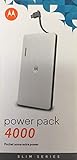 Motorola P4000 Universal Portable Power Pack - Bulk Packaged (WHITE)