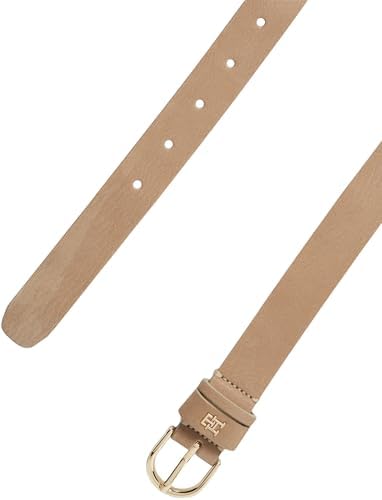 Cinturón Mujer Essential Effortless 2,5 cm de piel, Beige (Clayed Pebble), 95 cm