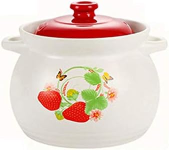 ltwtg Casserole cooker household gas soup casserole ceramic high temperature resistant jar soup soup pot
