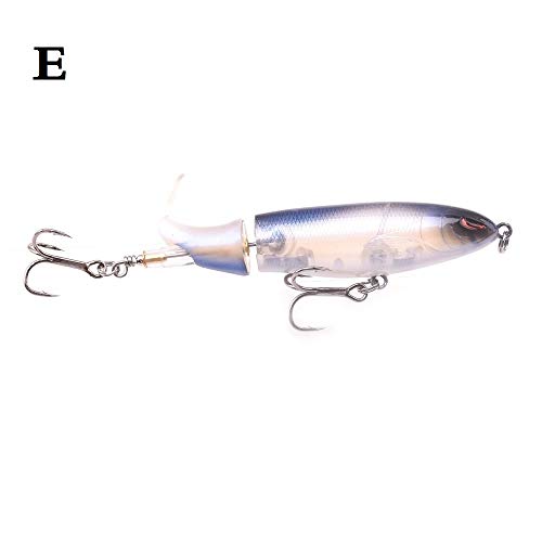 floating rotating tail lures
