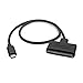 StarTech.com USB C to SATA Adapter - External Hard Drive Connector for 2.5'' SATA Drives - SATA SSD / HDD to USB C Cable (USB31CSAT3CB) primary