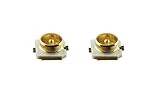 DHT Electronics 2PCS IPEX U.FL SMD SMT Solder For PCB Mount Socket Jack Female RF Coaxial Connector