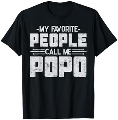 Amazon.com: Funny Gift For Popo - They Call Me Popo T-Shirt