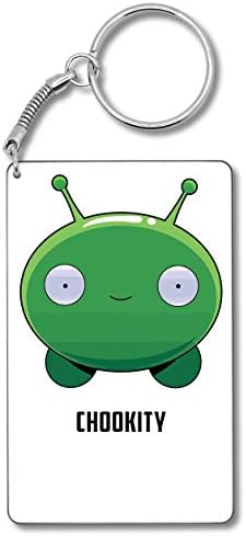 Chookity Space Creature Keychain Keyring