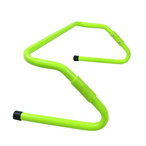 FunDiscount Speed Training Hurdles from 6" to 12" - Pack of 5 - Adjustable Agility Hurdles Training Fitness Soccer Football Training Equipment Exercise Barrier Field Obastacles (Green) - Thumbnail 2