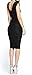 Taydey Women's Midi Dresses Sleeveless Knee Length Party Evening Dress, X-Large, Black