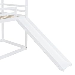 BIADNBZ Twin Over Twin House Bunk Bed with