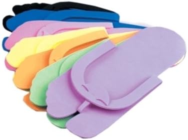 Deluxe Pedicure Slippers Thong NEW 12 Pairs Flip Flop
