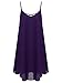Nacy Women Summer Spaghetti Strap Backless Sundress Sleeveless Chiffon Beach Dress