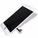 Screen Digitizer Frame Assembly Set Compatible with iPhone 7 4.7 inch with Free Tool Set (White)