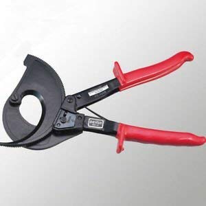 uptodateproducts Ratchet Cable Cutter 400sq.mm Ratcheting Hand Tool Wire Cutting Fasen HS-520A
