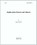 Studies about Kamose and Ahmose, Goedicke, Hans, 0961380586