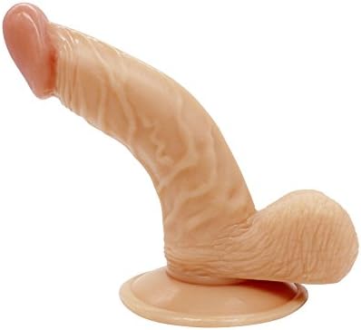 VAKALEN Classical Realistic D-ild-o, 6 Inches Length/1.45 Inches Diameter D-ild-os with Suction Cup, Private Packaging
