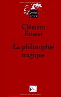 Book's Cover ofLa Philosophie tragique