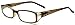 In Style Eyes Super Strength II High Magnification Reading Glasses - Full-Rimmed Rectangle Frame, Non-Polarized Lens - Brown - 7.0x
