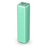 Zendure A1 Mini 3350mAh Portable Charger, Lipstick-Sized Compact External Battery Power Bank for iPhone, iPad, Samsung Cellphone, Tablets and More(Mint)