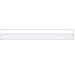 GETINLIGHT Dimmable Hardwired or Plugged-in Under Cabinet LED Lighting with ETL Listed, Edge lit Technology, Soft White(3000k), Matte White Finished, 24 Inch, IN-0201-3-WH