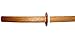Red Oak Bokuto/Bokken for Kendo (101.5cm or 40 Inches) with Hand guard and Stopper by Kusakura: Akagashi Daito, WO33R