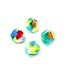 Coastal Pet - Products 772723 80423 Puff Balls 4Pk Cat, Size 1.5