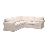 IKEA Ektorp Sectional Slipcover Cover, 4 Seat Corner, Lofallet Beige, 403.216.88