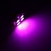 Partsam T10 194 LED Light Bulb Instrument Panel Gauge Cluster Dashboard LED Lights-10Pcs Purple Pink