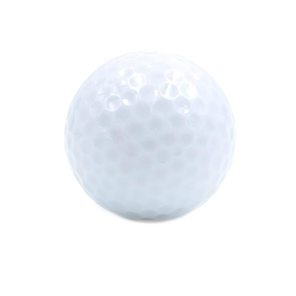 Namvo 2 Pcs Golf Balls with LED Light, Night Practice Golf Training Balls Soft Foam for Outdoor Indoor