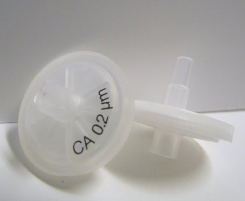 Syringe Filter, Celluloseacetate, 25mm diameter, 0.2um, 10/pk