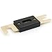 Baomain 1-Pack 250A ANL Fuse Holder Kit with Fuse - Gold-Plated Terminals, for Car Audio, Amplifiers, 12V/24V DC Systems, Compatible with 0/2/4 AWG Wires