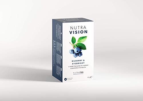 NutraVision - Sanfter Tee gegen müde Augen - Augenpflege-Tee mit Grüner Tee, Heidelbeere, Augentrost, orangene Paprika… – Bild 4