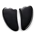 Jovivi Gua Sha Scraping Massage Tool, Natural Black Obsidian Triangle-Shape Guasha Board Traditional Scraper Tool for Body Spa Skinthumb 2