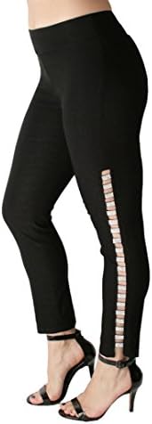 Ethyl Slimming Sparkle Pants for Women - Comfy Stretch Leggings With Spandex (14)
