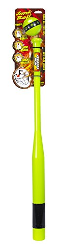 Little Kids Junk Ball Neon Bat and Ball Set (Assorted Neon Colors)