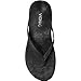 Vionic Selena Corfu - Womens Leather Sandal Black Pixel - 8