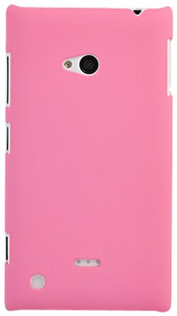 JUJEO 2108056079 Hard Cover for Nokia Lumia 720 - Snap - Non-Retail Packaging - Pink