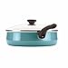 Farberware PURECOOK Ceramic Nonstick Jumbo Cooker/Saute Pan with Helper Handle - 5 Quart, Blue