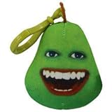 Annoying Orange TakeAlongs 2 1/4 Inch Talking Plush ClipOn Pear
