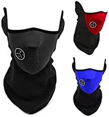 Xinhenchen Bike Motorcycle Cycle Ski Neck Winter Thermal Warmer Face Mask Skiing Wind Proof (Black)