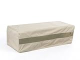 CoverMates - Outdoor Patio Rectangular Accent Table Cover 48W x 28D x 18H - Elite Collection - 3 YR Warranty - Year Around Protection