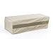 CoverMates – Outdoor Patio Rectangular Accent Table Cover 48W x 28D x 18H – Elite Collection – 3 YR Warranty – Year Around Protection- Khaki