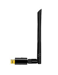 Golvery   Adaptador de WiFi USB de doble banda de 1200 Mbps, AC1200 2,4 GHz + 5 GHz, ultra velocidad 802.11ac inalámbrico USB 3.0 con antena de 5 dBi, compatible con Windows XP Vista 7 8 8.1 10 Linux Mac OS