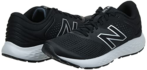 New Balance Men's 520 V7 Running Shoe, Black/White, 12 X-Wide | Pricepulse