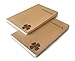 le vent set of 2 notebooks Lined and Blank plain - 200 pages each, ink-proof paper, A5 8.2'x5.5' ideal for writing, drawing and journal refills
