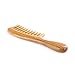 Breezelike Hair Comb for Curly Hair - Breezelike Wide Tooth Wooden Detangling Comb - 8
